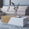 Mesa de centro CEELIAS 124x42 cm branco/carvalho Wotan