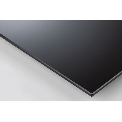 Mesa de centro com tampo elevatório ENZO 110x60 cm preto/carvalho