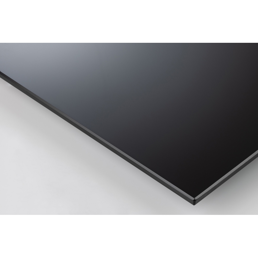 Mesa de centro com tampo elevatório ENZO 110x60 cm preto/carvalho