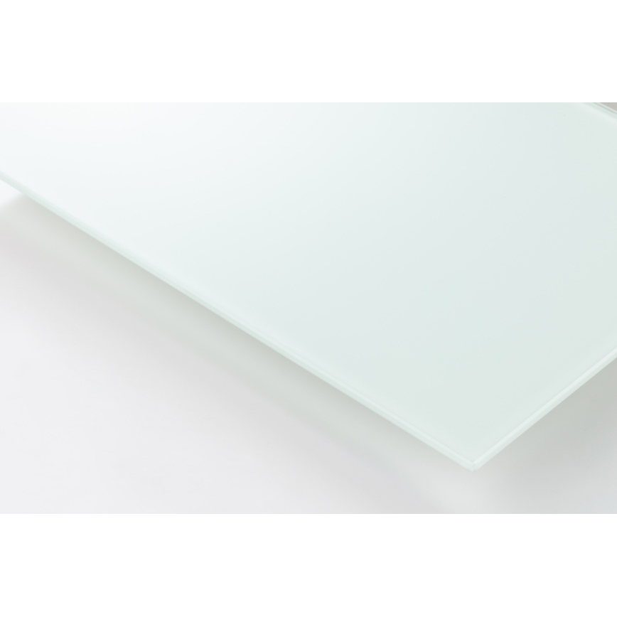 Mesa de centro com tampo elevável ENZO 110x60 cm branco/carvalho sonoma