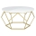 Mesa de centro DIAMOND 40x70 cm dourado/branco