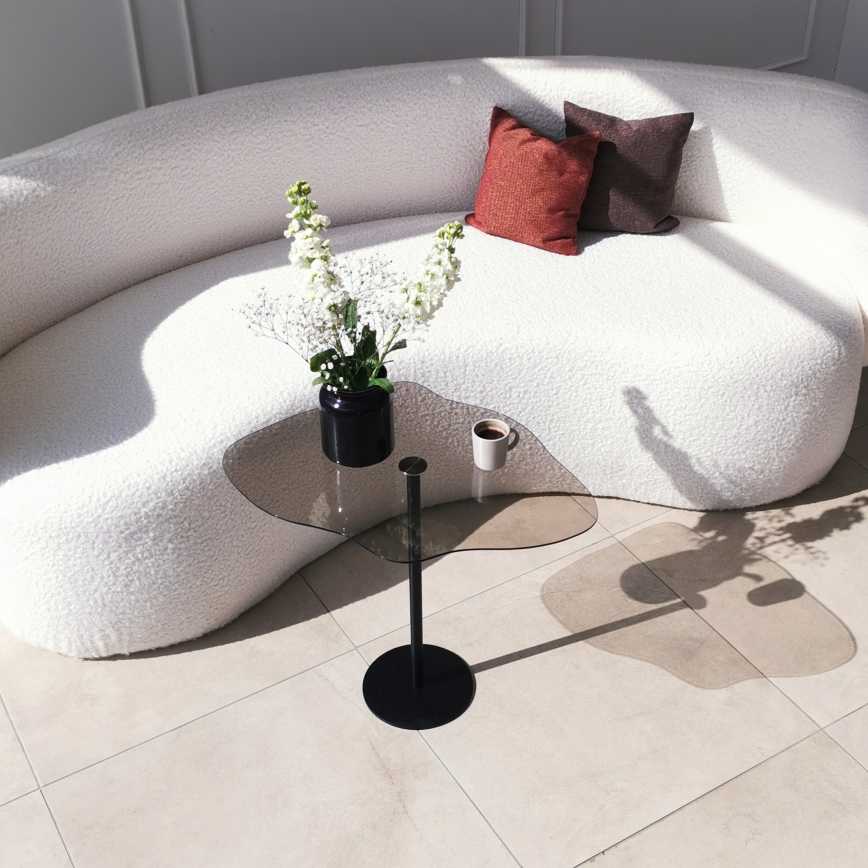 Mesa de centro DIOR 50x60 cm preto