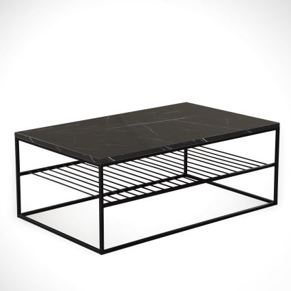 Mesa de centro ETNA 43x95 cm preto