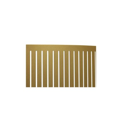Mesa de centro FIKOLI 40x75 cm dourado/branco