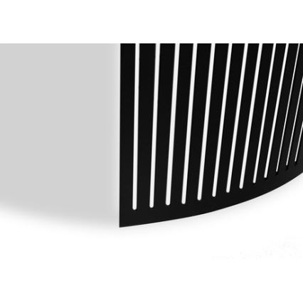 Mesa de centro FIKOLI 40x75 cm preto/dourado carvalho