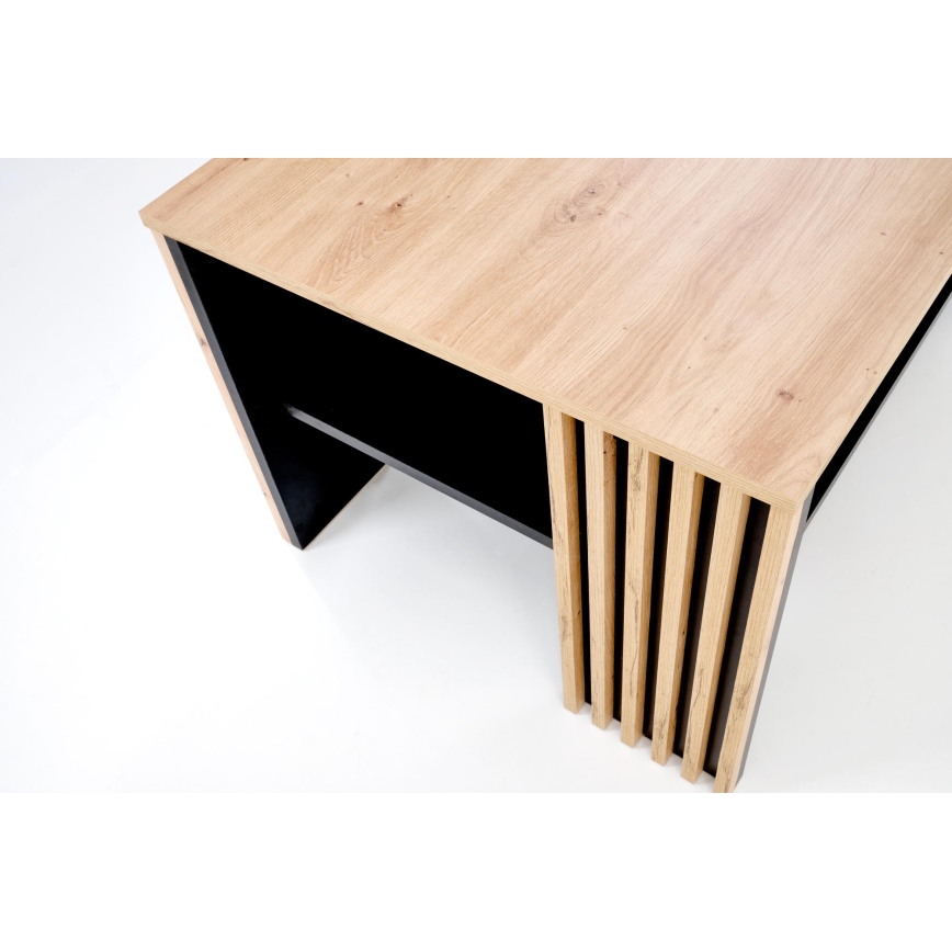 Mesa de centro FORMA 110x65 cm castanha/preta