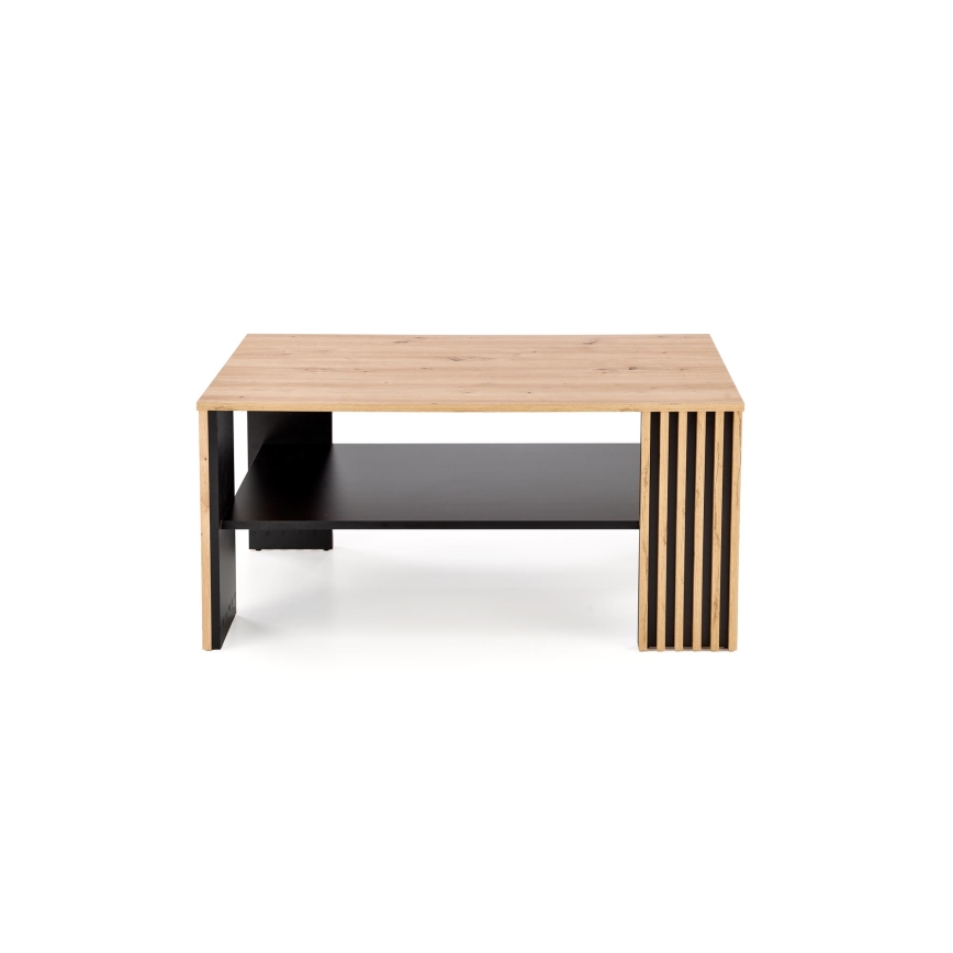 Mesa de centro FORMA 110x65 cm castanha/preta