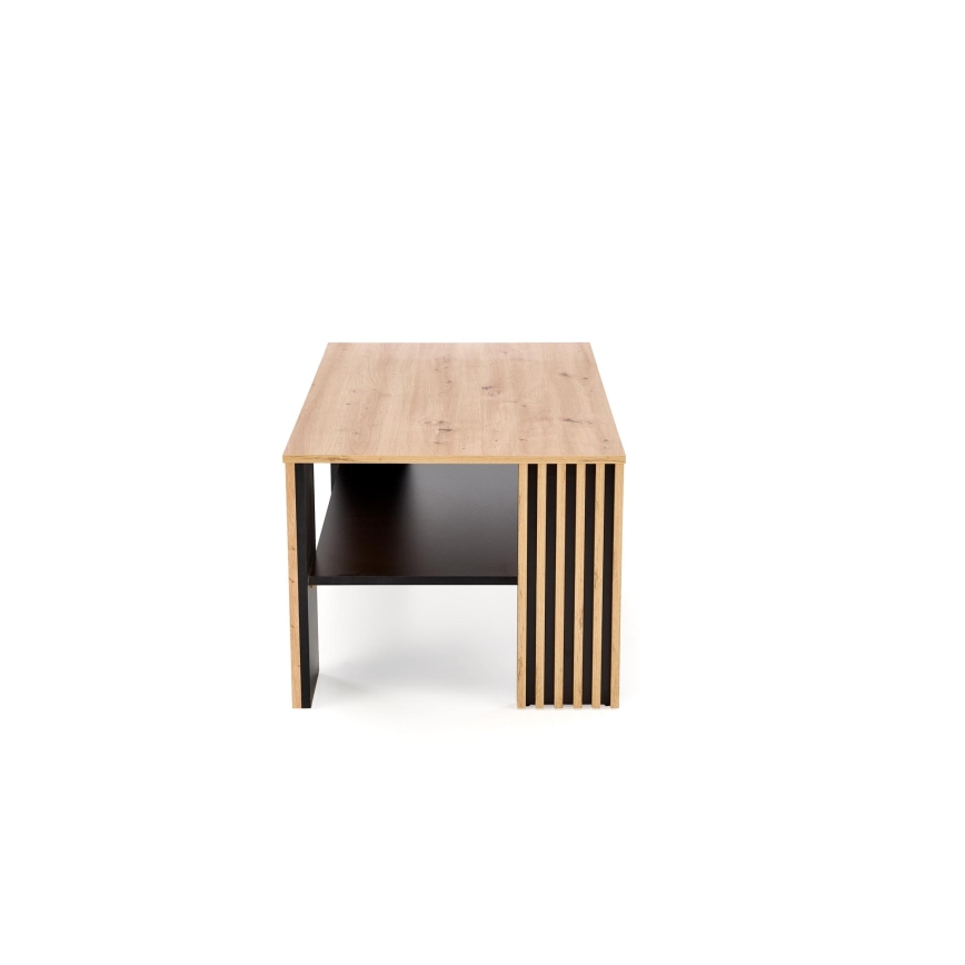 Mesa de centro FORMA 110x65 cm castanha/preta