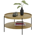 Mesa de centro FURNI em carvalho