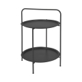Mesa de centro HAGE 50x66 cm preta