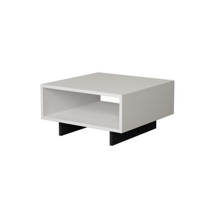 Mesa de centro HOLA 32x60 cm branco/preto