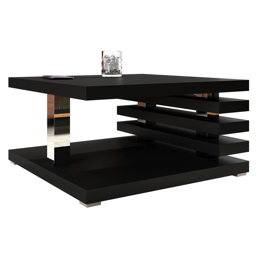 Mesa de centro KYOTO 31x60 cm mate preto