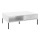 Mesa de centro LUE 104x68 cm branca/preta