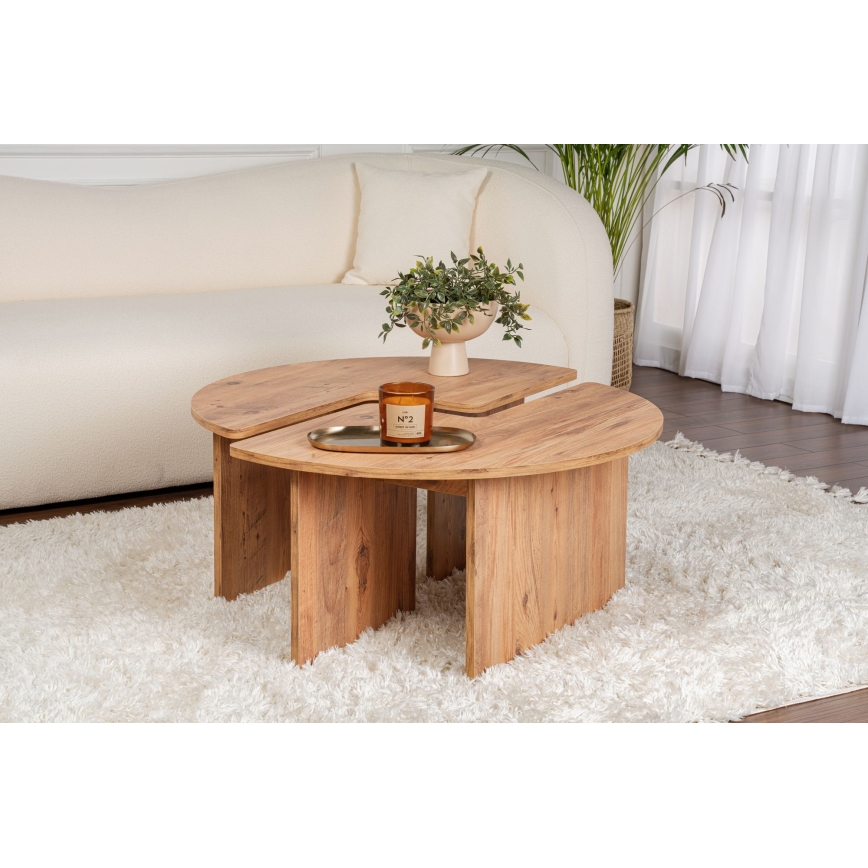 Mesa de centro LUVIA em pinho