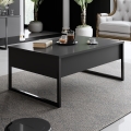 Mesa de centro LUXE 40x90 cm antracite/preto