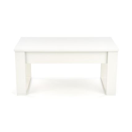 Mesa de apoio com gavetas NEA 52x110 cm branco