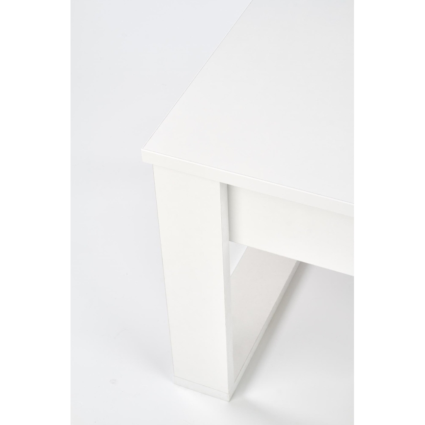Mesa de apoio com gavetas NEA 52x110 cm branco