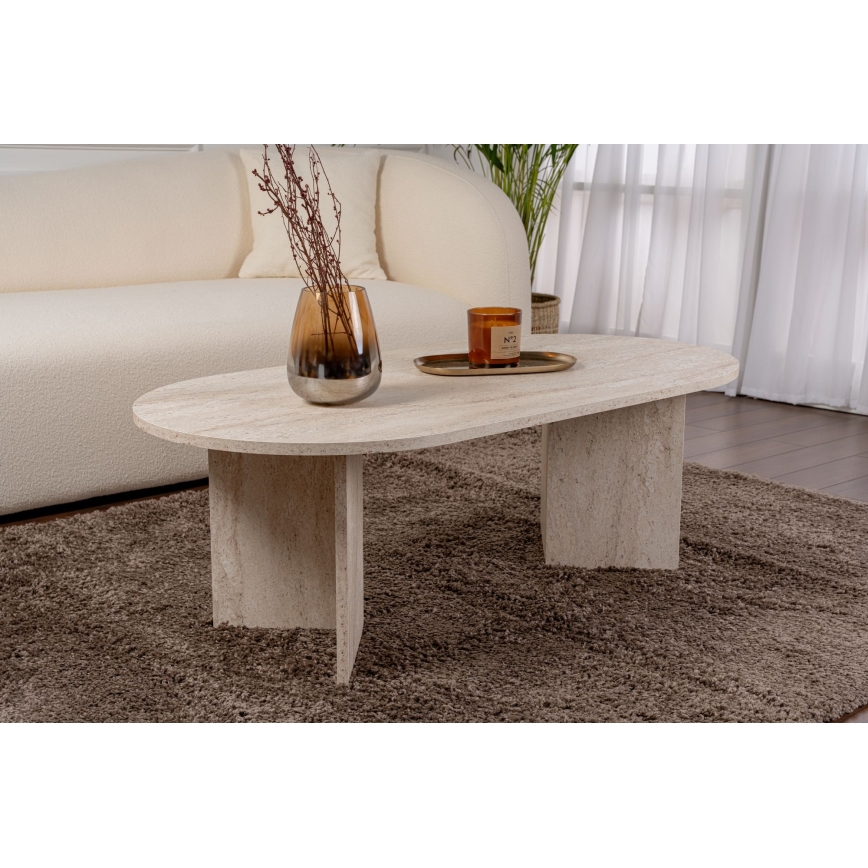 Mesa de centro NEL 119x60 cm bege
