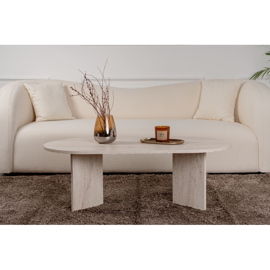 Mesa de centro NEL 119x60 cm bege