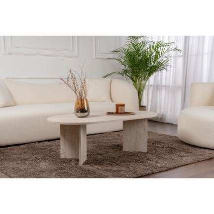 Mesa de centro NEL 119x60 cm bege