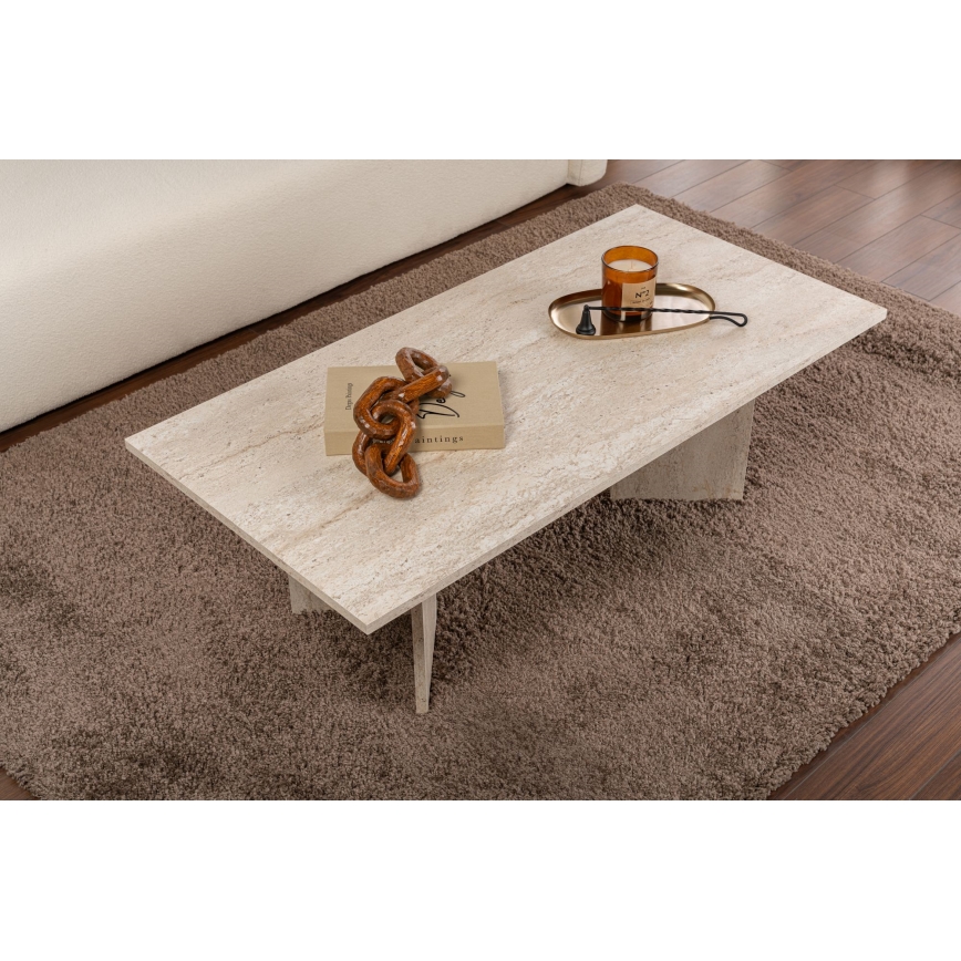 Mesa de centro NEL 119x60 cm bege