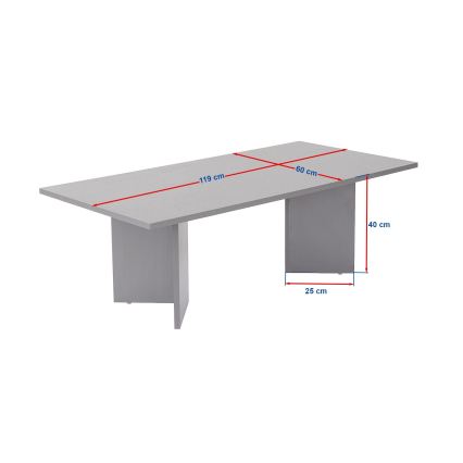 Mesa de centro NEL 119x60 cm bege