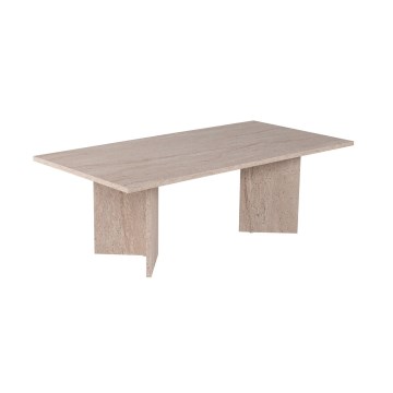 Mesa de centro NEL 119x60 cm em travertino