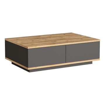 Mesa de centro NEL pinho/antracite