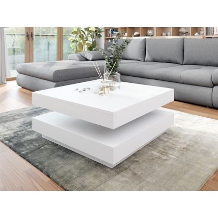 Mesa de centro NENANI 34x70 cm branco