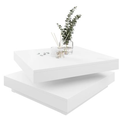 Mesa de centro NENANI 34x70 cm branco
