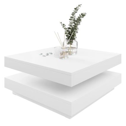 Mesa de centro NENANI 34x70 cm branco