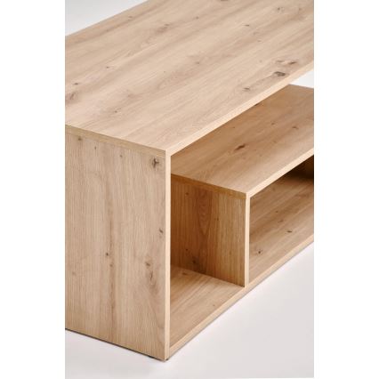 Mesa de centro NOTE 90 x 51 cm em carvalho Artisan