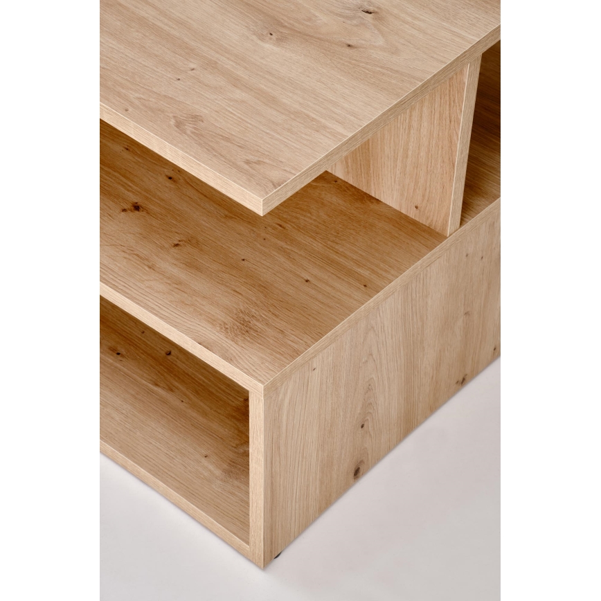 Mesa de centro NOTE 90 x 51 cm em carvalho Artisan