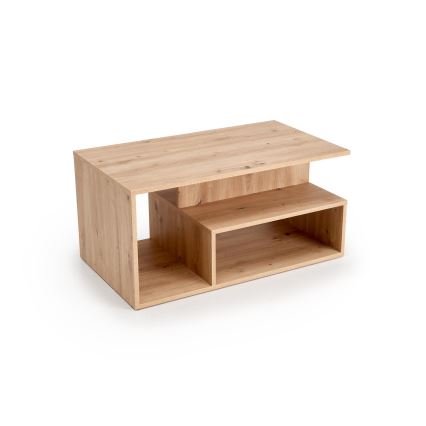 Mesa de centro NOTE 90 x 51 cm em carvalho Artisan