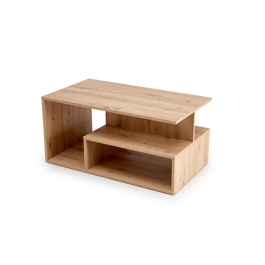 Mesa de centro NOTE 90 x 51 cm em carvalho Artisan