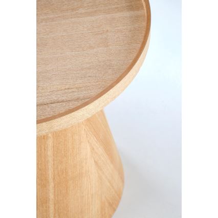 Mesa de centro NUIT Ø 45 cm castanha