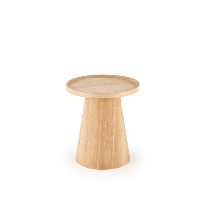 Mesa de centro NUIT Ø 45 cm castanha