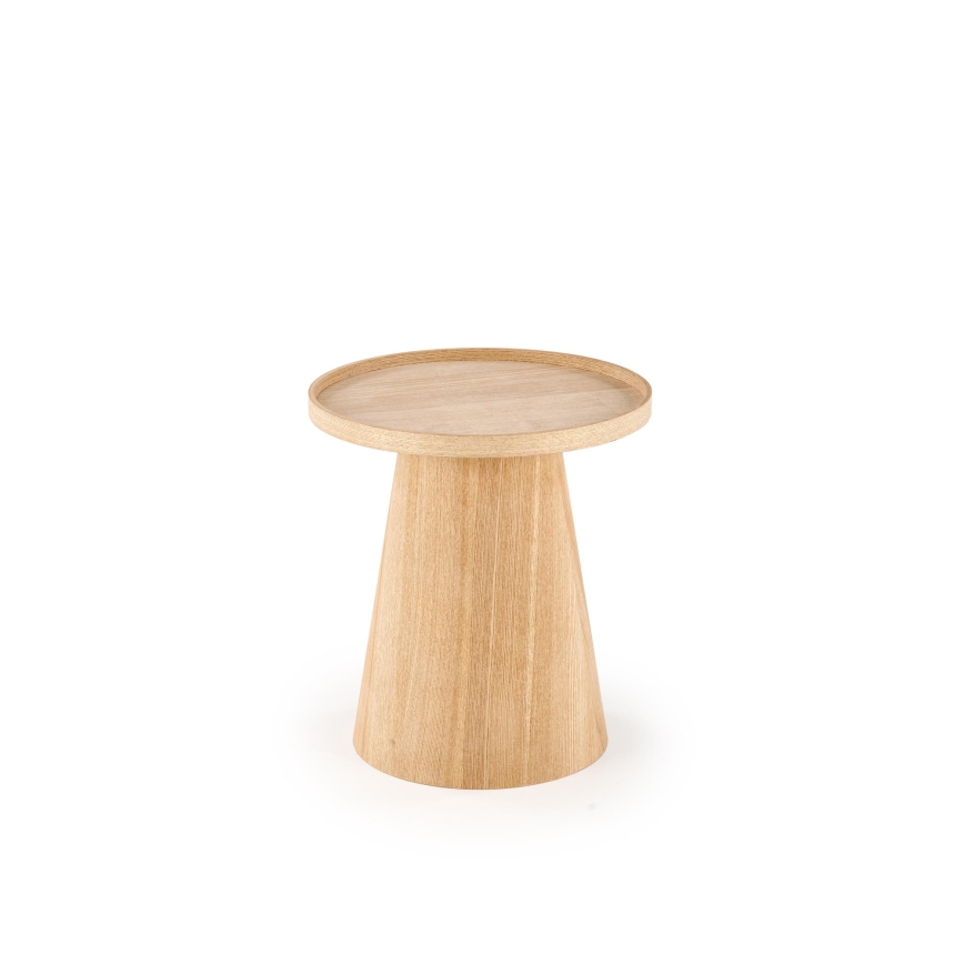 Mesa de centro NUIT Ø 45 cm castanha