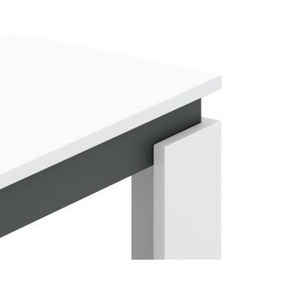 Mesa de centro OLAF branca/antracite