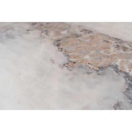 Mesa de centro PRIZMA 35x90 cm com efeito de mármore