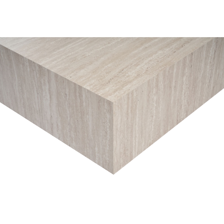 Mesa de centro PRIZMA 90x90 cm bege
