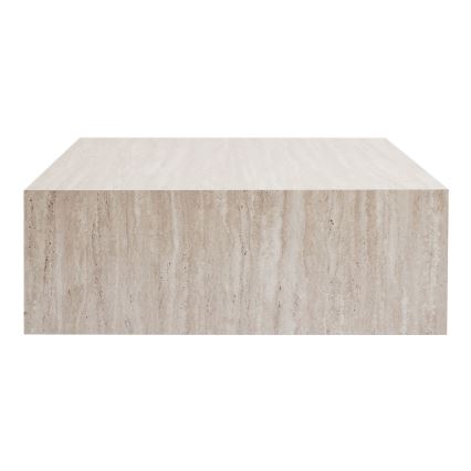 Mesa de centro PRIZMA 90x90 cm bege