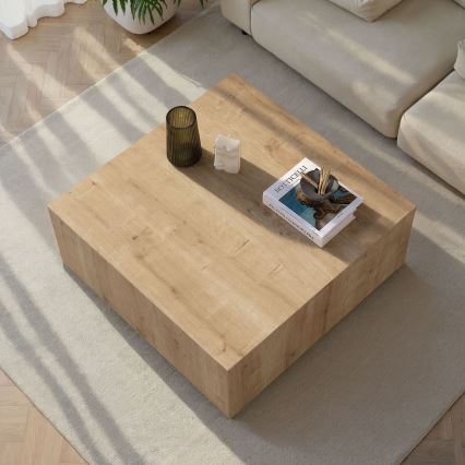 Mesa de centro PRIZMA 90x90 cm carvalho