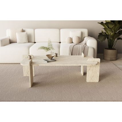 Mesa de centro PURO 120x60 cm bege