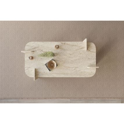 Mesa de centro PURO 120x60 cm bege