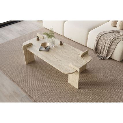 Mesa de centro PURO 120x60 cm bege