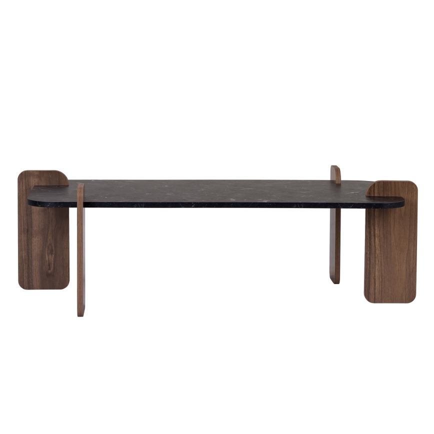 Mesa de centro PURO 120x60 cm nogueira/preto