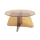 Mesa de centro SANOS 80 cm castanho fumê
