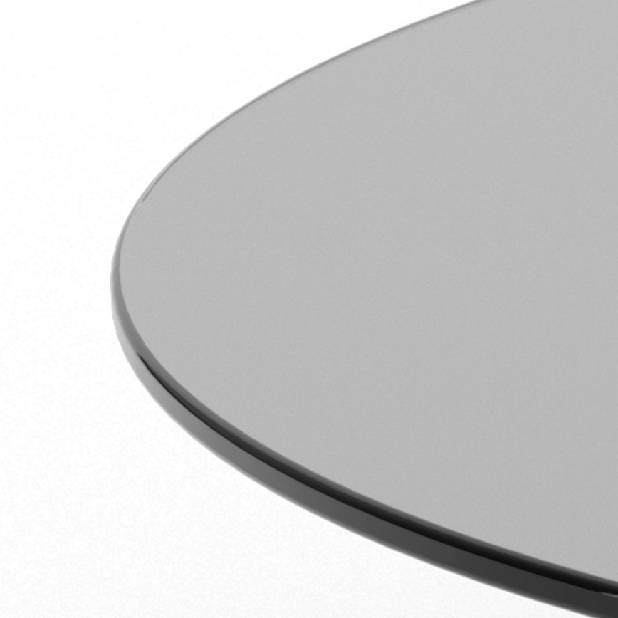Mesa de centro SANOS 80 cm cinzento fumado