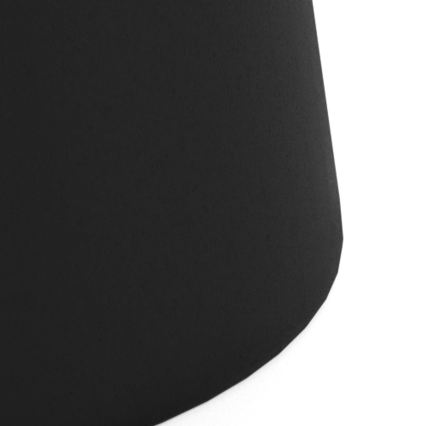 Mesa de centro SANTORINI Ø 45 cm branca/preta/cerâmica